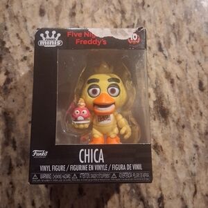 Five Nights At Freddy's Funko Minis 3” Chica Figure 10 Year Anniversary NIB NEW